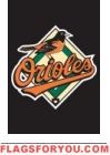 Orioles Garden Window Flag 15" x 10.5"
