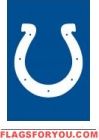 last 1 - Colts Mini Flag 15" x 10 1/2"