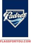 Padres Garden Window Flag 15" x 10.5"