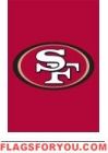 Forty-niners Mini Flag 15" x 10 1/2"
