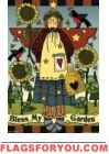 Garden Angel House Flag