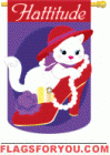 applique Hattitude Garden Flag - 3 left