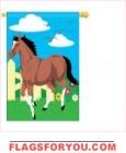 Horse House Flag