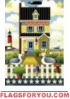 By the Seashore Garden Flag