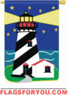 Night Island House Flag