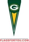 Packers Yard Pennants 34" x 14"