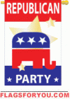 Republican Party House Flag - 1 left