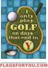 Golf Garden Flag