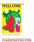 Watermelon Garden Flag