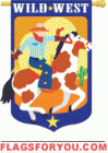 Wild West House Flag