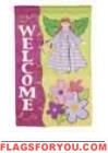 Angel Welcome House Flag