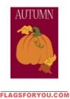 Autumn Pumpkin House Flag