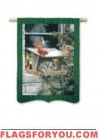 Caught Napping Cat House Flag