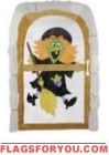 last 1 - applique Crash Landing Garden Flag