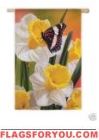 Daffodil Butterfly House Flag - 8 left
