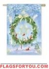 Festive Holiday Star Wreath