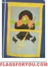 Flattened Freida House Flag