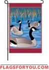 9 left - Crisfield Visitors - Geese Garden Flag