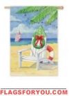 10 left - Holiday Beach Chair Garden Flag