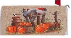 Mailbox Pumpk Mailbox Cover