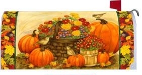 Pumpkins& Mu Mailbox Cover
