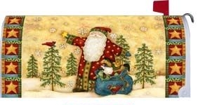 Santa's Toy Mailbox Cover