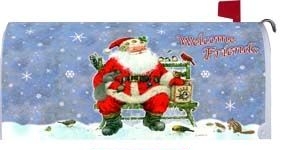 Santa's S'bir Mailbox Cover