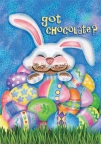 Got Chocolate? Garden Flag