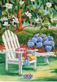 Magnolia Rest Garden Flag