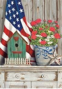 Americana Memories Garden Flag