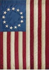 Applique - Betsy Ross Garden Flag