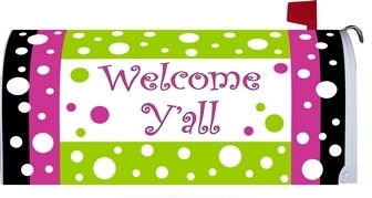 Welcome Y'all Mailbox Cover