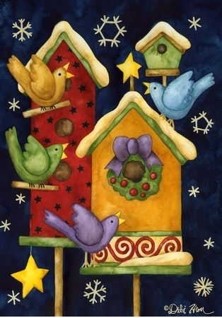 Calling Birds House Flag
