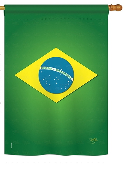 Brazil House Flag