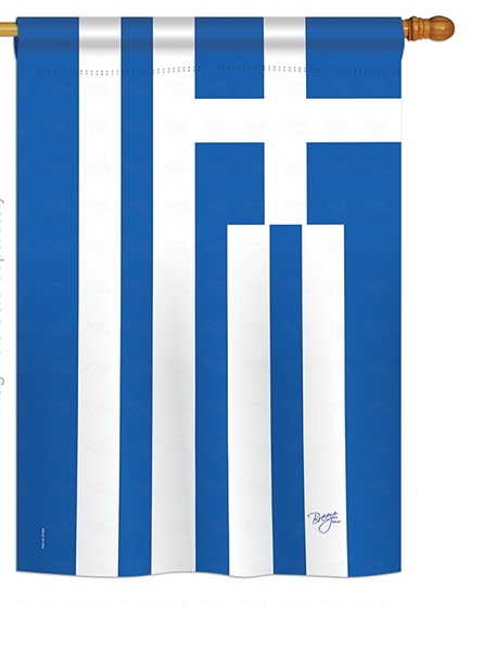 Greece House Flag