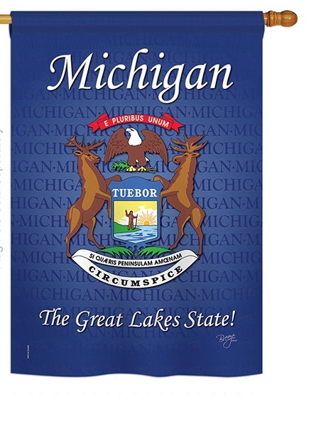 Michigan House Flag
