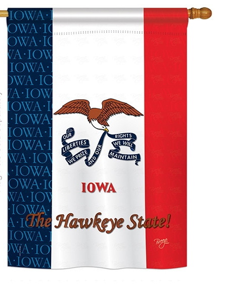 Iowa House Flag