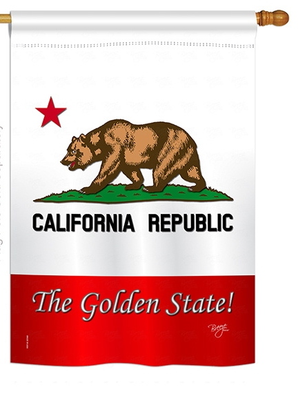 The Golden State House Flag