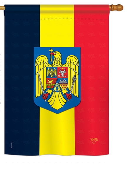 Romania House Flag