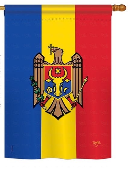 Moldova House Flag