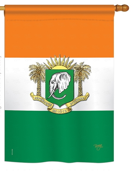 Ivory Coast House Flag