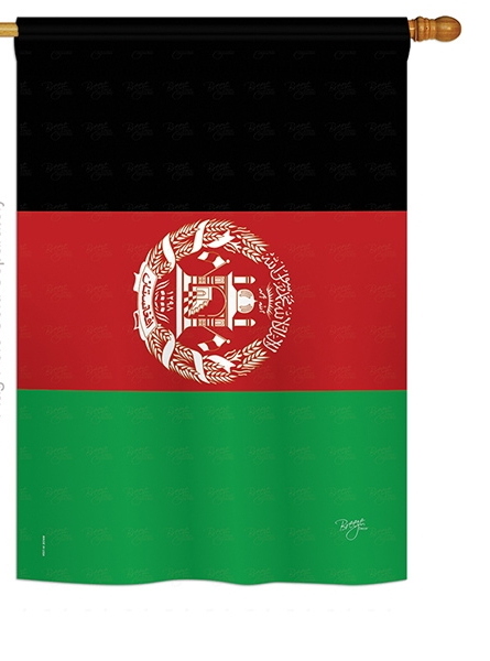 Afghanistan House Flag