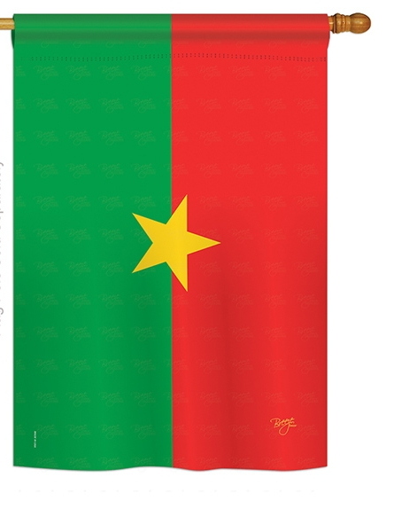 Burkina Faso House Flag