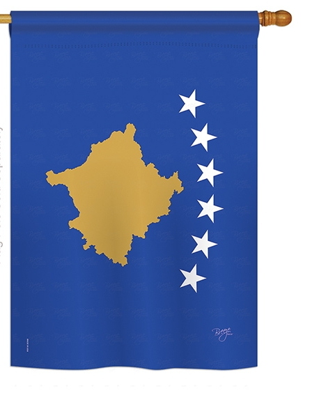 Kosovo House Flag