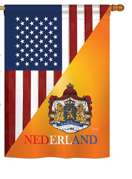 US Dutch Friendship House Flag
