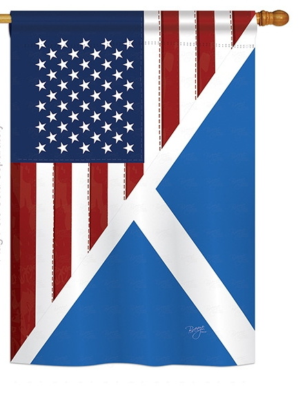 US Scotland Friendship House Flag