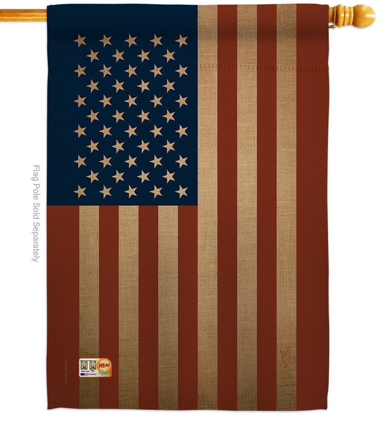 USA Decorative House Flag