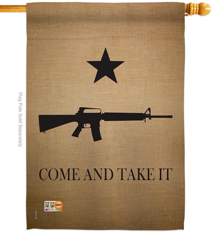 Come And Take It House Flag