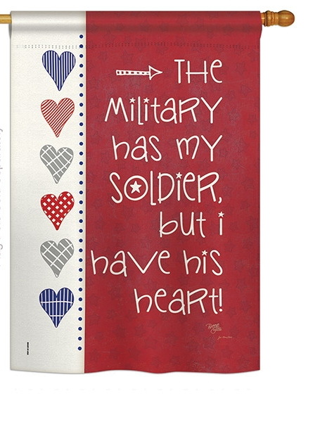 My Soldier House Flag