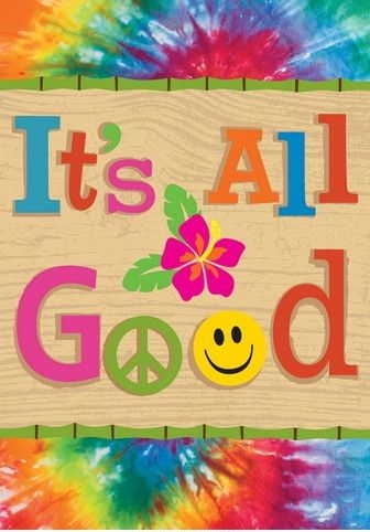 Life is Good House Flag